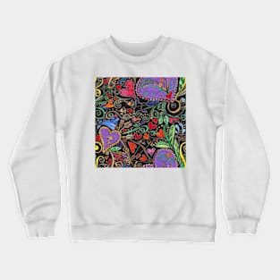 Painted Valentine Crewneck Sweatshirt